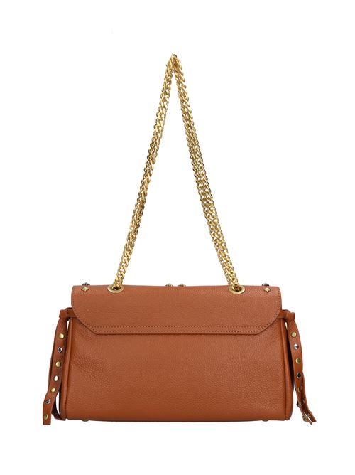 Fresh leather bag LA CARRIE | 142P-BV-132-TBLCUOIO